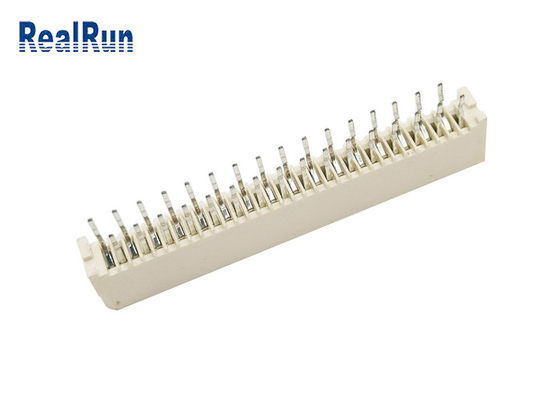 1,25 affissione a cristalli liquidi doppia Tin Plated 32 Pin High Temperature Resistance di Zif di fila del connettore di FFC
