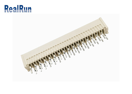 1,25 affissione a cristalli liquidi doppia Tin Plated 32 Pin High Temperature Resistance di Zif di fila del connettore di FFC