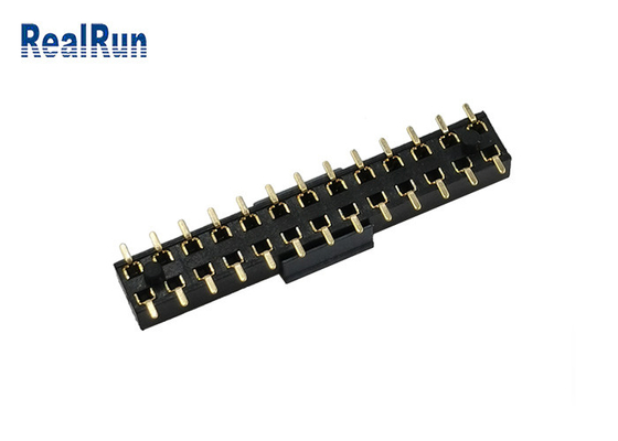 connettore di plastica del PWB di posizione dell'isolante 2x13P di altezza 3.5mm dell'intestazione femminile di 2.54mm SMT