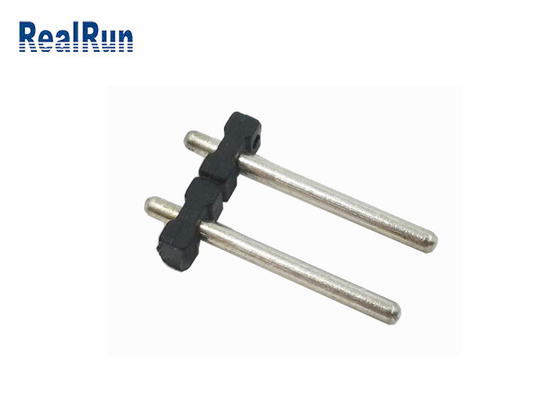 Fila delle intestazioni 10A di PBT 5.0mm Pin Header Round Pin Connector H2.0 1X2P singola
