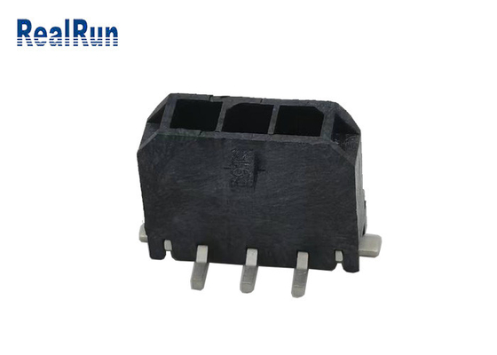 UL 94V-0 3 Pin Header Connector Vertical SMD Matte Tin Plated di LCP 2-1445053-3