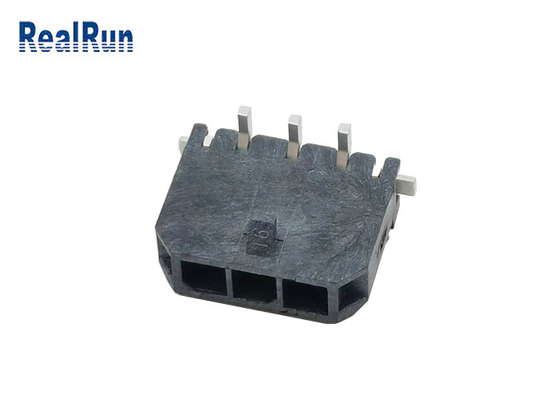 UL 94V-0 3 Pin Header Connector Vertical SMD Matte Tin Plated di LCP 2-1445053-3