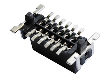 Bordo di SMT placcato oro per imbarcarsi sul supporto orizzontale di fila doppia del connettore 1.27mm