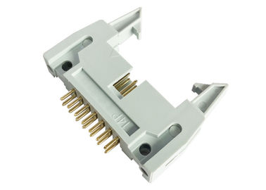 Il Pin 14 ha protetto la resistenza di isolamento materiale dell'istantaneo PBT dell'oro del connettore dell'intestazione
