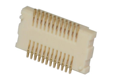 connettore dell'intestazione del PWB di CC 500V di Pin del connettore 24 del passo PA6T BTB di 0.5A 0.5mm