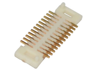 connettore dell'intestazione del PWB di CC 500V di Pin del connettore 24 del passo PA6T BTB di 0.5A 0.5mm