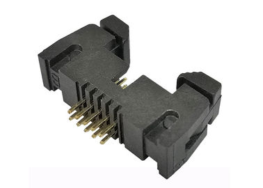 10 cavo del passo del connettore 1.27mm dell'intestazione protetto Pin per imbarcarsi su connettore