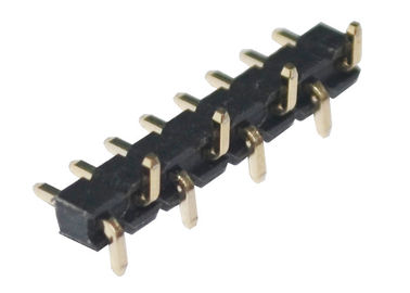 CC 500V di PA6T SMT Pin Header Connector attraverso l'UL 94V-0 del foro