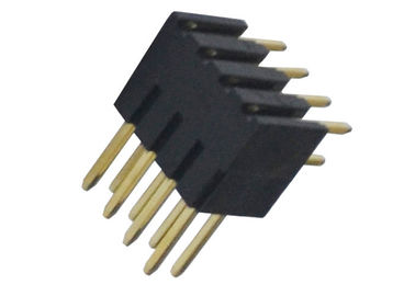 isolante PA6T 3A di 2.54mm 500VAC Pin Header Connector Right Angle