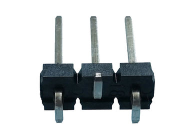 Singolo tipo passo di SMT del connettore dell'intestazione di Pin di fila di 3 Pin del nero 5.08x2.5mm