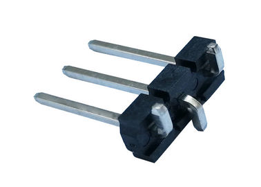 Singolo tipo passo di SMT del connettore dell'intestazione di Pin di fila di 3 Pin del nero 5.08x2.5mm