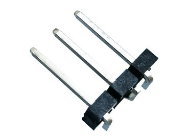Singolo tipo passo di SMT del connettore dell'intestazione di Pin di fila di 3 Pin del nero 5.08x2.5mm