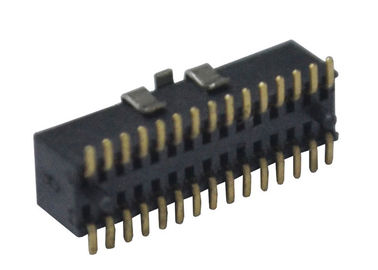 Fermaglio di Pin del supporto di Pin dell'intestazione di fila di superficie 30 del doppio con il tipo del CAPPUCCIO