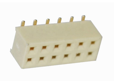 12 tipo doppio di SMT di fila del PWB del connettore dell'intestazione di Pin del passo femminile del connettore 2.0mm
