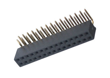 Resistenza al fuoco femminile ad angolo retto di Pin del connettore 30 dell'intestazione per elettronica