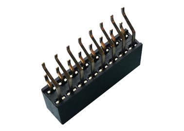 Tipo femminile 16 Pin del connettore 2.54mm SMT dell'intestazione di doppia fila con l'orizzontale