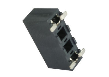 Tipo fila femminile di SMT del connettore 3.96mm dell'intestazione di Pin singola attraverso la plastica del foro