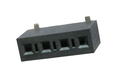 Tipo fila femminile di SMT del connettore 3.96mm dell'intestazione di Pin singola attraverso la plastica del foro