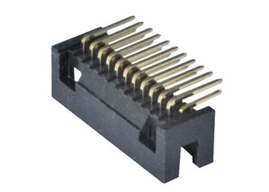 Angolo retto ad alta temperatura 1.0AMP del passo del connettore 1.27mm dell'intestazione del PWB