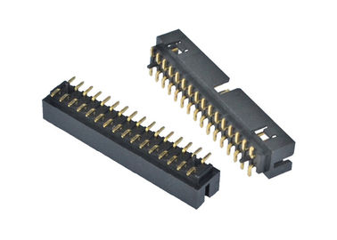 Tipo resistenza di Pin SMT dell'intestazione 32 di Pin della scatola 2mm di contatto materiale del contatto d'ottone