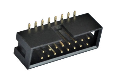 Tipo maschio PBT di SMT del passo del connettore 2.54mm dell'intestazione della scatola/materiale isolante di PA6T