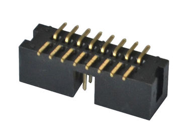 Tipo maschio PBT di SMT del passo del connettore 2.54mm dell'intestazione della scatola/materiale isolante di PA6T