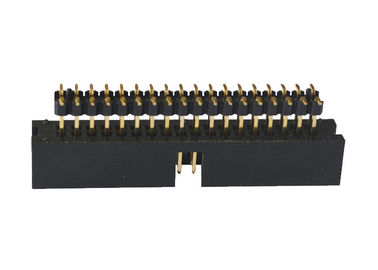 Doppia intestazione della scatola di plastica 2,54 millimetri di tipo flash 3.0AMP di SMT dell'oro del bordo del PWB