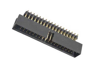 Doppia intestazione della scatola di plastica 2,54 millimetri di tipo flash 3.0AMP di SMT dell'oro del bordo del PWB