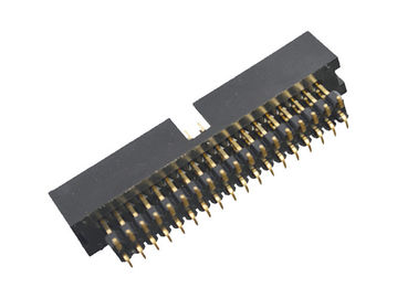 Doppia intestazione della scatola di plastica 2,54 millimetri di tipo flash 3.0AMP di SMT dell'oro del bordo del PWB
