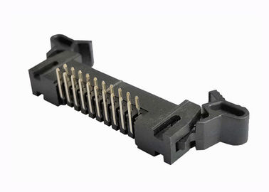 Materiale d'ottone ad angolo retto protetto elettrico del contatto di Pin del connettore 20 dell'intestazione