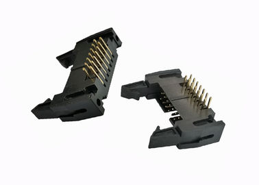 il Pin dell'intestazione 14 di Pin dell'angolo retto di 2.54mm ha protetto il foro 500V della depressione del connettore