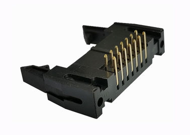 il Pin dell'intestazione 14 di Pin dell'angolo retto di 2.54mm ha protetto il foro 500V della depressione del connettore
