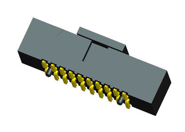 Tipo deposito per contatto del CAPPUCCIO di SMT dell'istantaneo dell'oro del passo del connettore 1.27mm dell'intestazione della scatola