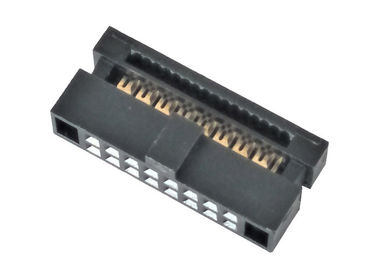 Ohm femminile del connettore 30m di Pin Heade del connettore 16 di spostamento dell'isolamento di IDC