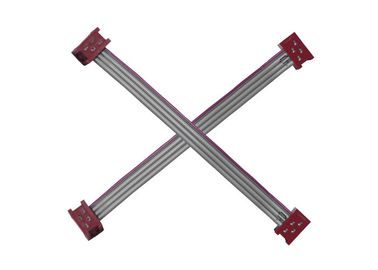 UL2651 28AWG 1,27 millimetri del passo del cavo a nastro PA6T PA9T LCP di materiale di isolante