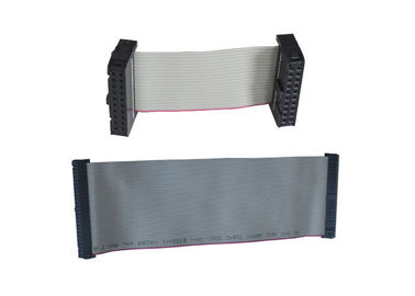 Materiale piano del PVC di Pin del passo 20 degli assemblaggi cavi 2.54mm del nastro del bordo IDC del PWB