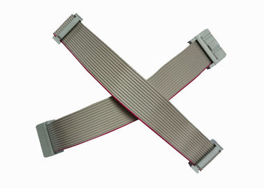 Connettore piano grigio 2.54mm della partita degli assemblaggi cavi di IDC una lunghezza variabile di 40 Pin