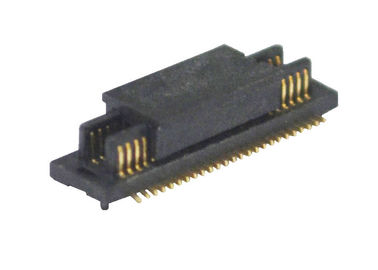 0.5A IMMERGONO il materiale di isolante di Pin Gold Plate PA6T PA9T LCP del connettore 50 di BTB