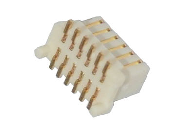 Un bordo di 12 Pin per imbarcarsi sui materiali del contatto di doratura dell'intestazione di Pin di SMT del connettore