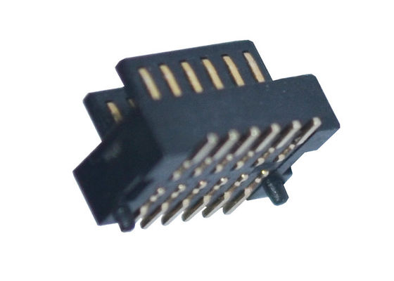 Il supporto di superficie nero 2*6 Pin Board To Board Connector di H2.0 millimetro 0.8Mm lancia il tipo di SMT del maschio