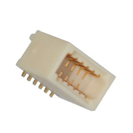 Connettore maschio 180° dell'intestazione del supporto di Smt BTB del contatto d'ottone verticale del connettore