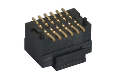 Bordo di PA9T LCP H4.0 millimetro per imbarcarsi sul tipo femminile dell'intestazione 2*6P SMT del passo dei connettori 0.8Mm