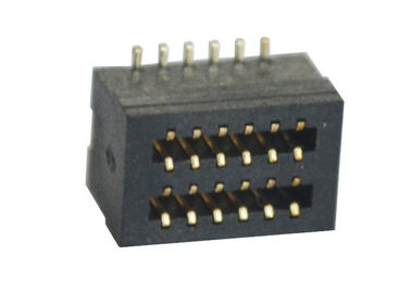 Bordo di PA9T LCP H4.0 millimetro per imbarcarsi sul tipo femminile dell'intestazione 2*6P SMT del passo dei connettori 0.8Mm