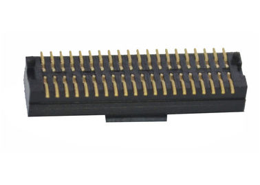 Materiale femminile di Pin SMT LCP del passo 40 dei connettori di Pin del circuito 0.8mm