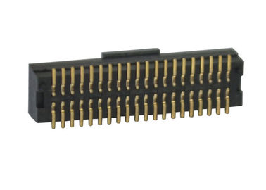Materiale femminile di Pin SMT LCP del passo 40 dei connettori di Pin del circuito 0.8mm