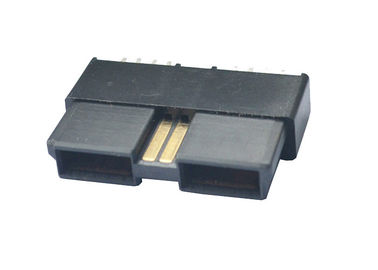 bordo di 1000M Ohm PA6T PBT al nero verticale del materiale di Seat LCP del connettore del bordo