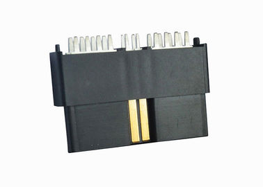 bordo di 1000M Ohm PA6T PBT al nero verticale del materiale di Seat LCP del connettore del bordo