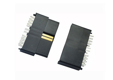 bordo di 1000M Ohm PA6T PBT al nero verticale del materiale di Seat LCP del connettore del bordo