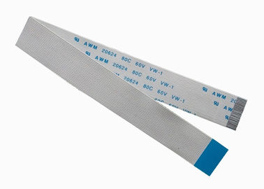 Passo piano flessibile ultra sottile del cavo a nastro 0.5mm con il connettore terminale