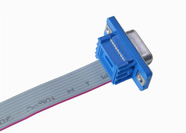 Blu 2.77mm un tipo tipo diritto di 9 Pin D dell'incavo di DP della lega per saldatura del fermaglio